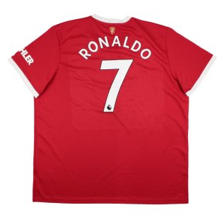 Manchester United 2021-22 Home Shirt (2XL) Ronaldo #7 (Excellent)