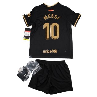 Barcelona 2020-21 Away Baby Kit (Messi #10) (Large Infants) (BNWT)