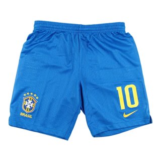 Brazil 2018-19 Home Shorts (#10) (MB) (BNWT)