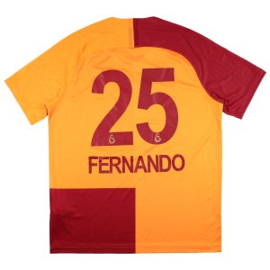 Galatasaray 2018-19 Home Shirt Fernando #25 ((Excellent) L)