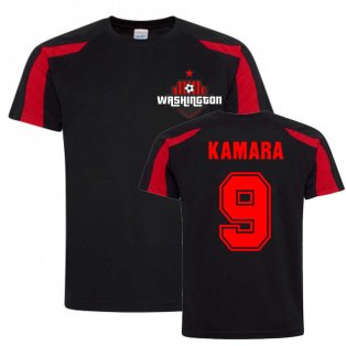 Ola Kamara Washington Sports Training Jersey (Black)