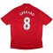Liverpool 2008-10 Home Shirt (Gerrard #8) (2XL) (Good)