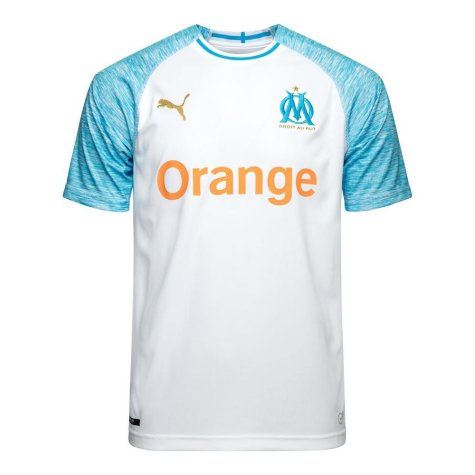 Marseille 2018-19 Home Shirt (M) (Good)