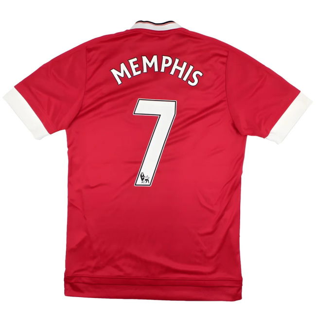 Manchester United 2015-16 Home Shirt (Memphis #7) (2XL) (Excellent)