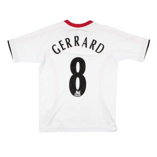 Liverpool 2005-06 Away Shirt (Gerrard #8) (XXS) (Very Good)