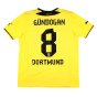 Borussia Dortmund 2013-14 Home Shirt (Gundogan #8) (M) (Very Good)