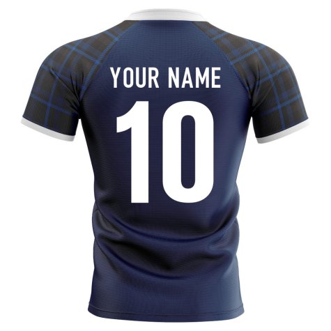 2020-2021 Scotland Home Concept Rugby Shirt (Your Name)
