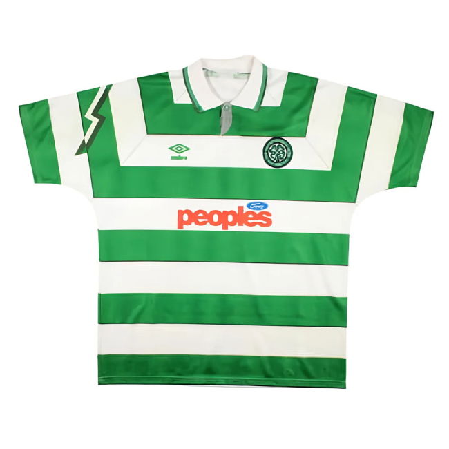 Celtic 1991-92 Home Shirt (L) (Very Good)