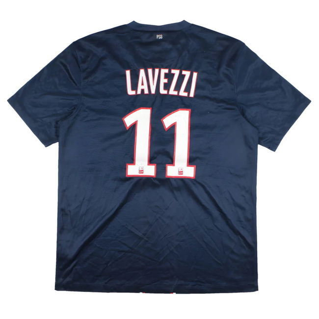 PSG 2012-13 Home Shirt (S) Lavezzi #11 (Excellent)