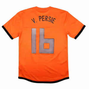 Holland 2012-13 Home Shirt (S) V. Persie #16 (Very Good)