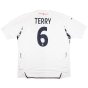 England 2007-09 Home Shirt (M) Terry #6 (Fair)