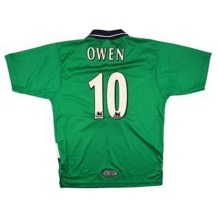 Liverpool 1999-00 Away Shirt (S) Owen #10 (Excellent)