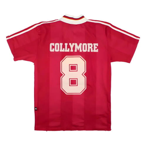 Liverpool 1995-96 Home Shirt (S) Collymore #8 (Good)