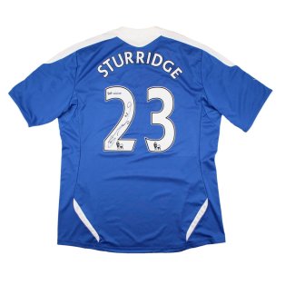 Chelsea 2011-12 Home Shirt (XL) Sturridge #23 Signed (Very Good)