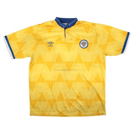 Leeds United 1989-90 Away Shirt (XL) (Fair) [7wVhfJ] - Uksoccershop