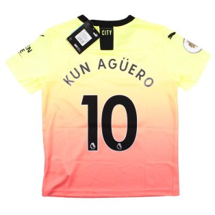 Manchester City 2019-20 Third Shirt (MB) (Kun Ageuro #10) (Excellent)