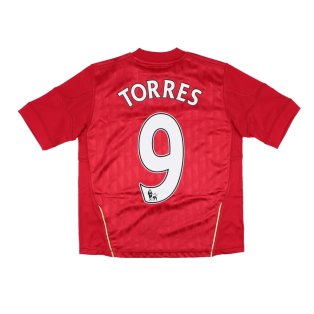 Liverpool 2010-12 Home Shirt (7-8y) Torres #9 (Mint)