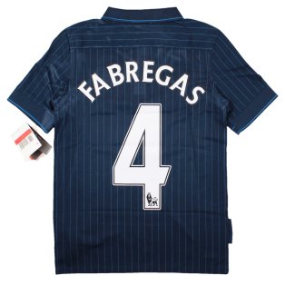 Arsenal 2009-10 Away Shirt (LB) Fabregas #4 (Excellent)
