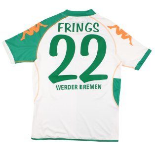Werder Bremen 2006-07 Home Shirt (We Win Sponsor) (L) Frings #22 (Very Good)