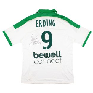 St Etienne 2014-15 Away Shirt (L) Erdinc #9 (Signed) (Good)