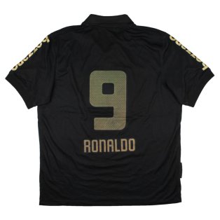 Corinthians 2010-11 Third Shirt (L) Ronaldo #9 (Very Good)