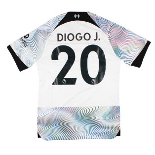 Liverpool 2022-23 Away Shirt (S) Diogo J. #20 (Excellent)