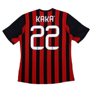 AC Milan 2013-14 Home Shirt (SB) Kaka #22 (Mint)