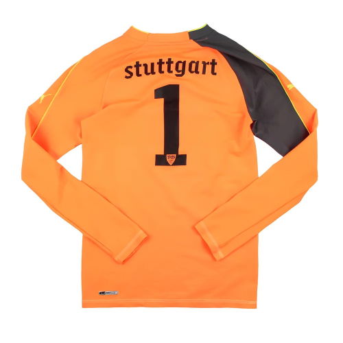 VFB Stuttgart 2010-11 GK Home Long Sleeve Shirt (S) (#1) (Excellent)  VFB Stuttgart 2010-11 GK Home Long Sleeve Shirt (S) (#1) (Excellent)