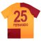 Galatasaray 2018-19 Home Shirt (L) Fernando #25 (Excellent)