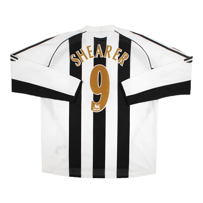Newcastle United 2005-07 Long Sleeve Home Shirt (XL) Shearer #9 (Excellent)