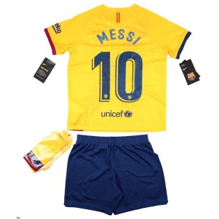 Barcelona 2019-20 Away Infant Kit (Messi #10) (XLB) (Very Good)