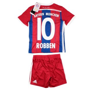 Bayern Munich 2014-15 Home Infant Kit (Robben #10) (2XSB) (Mint)