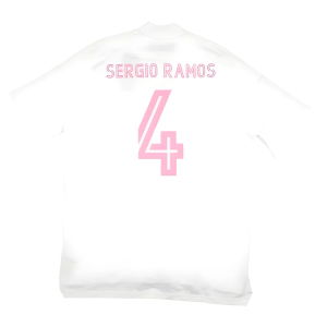 Real Madrid 2020-21 Adidas Training Shirt (L) Sergio Ramos #4 (BNWT)
