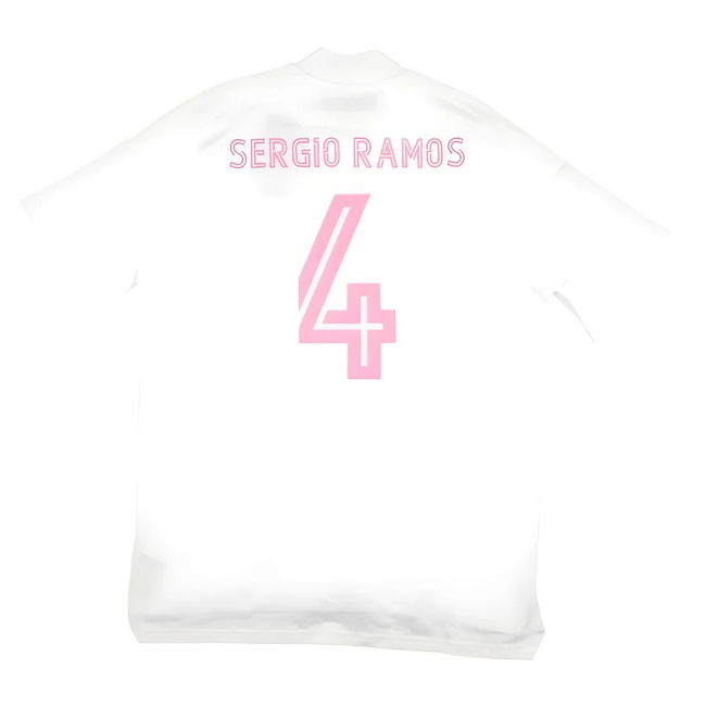 Real Madrid 2020-21 Adidas Training Shirt (L) Sergio Ramos #4 (BNWT)