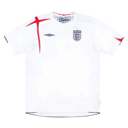 England 2005-07 Home Shirt (XXL) (Very Good)