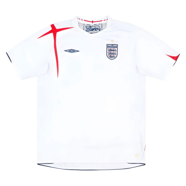 England 2005-07 Home Shirt (XXL) (Very Good)