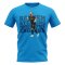 Raheem Sterling Man City Player T-Shirt (Blue)