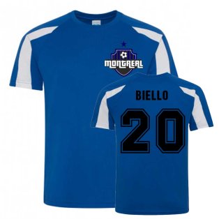 Mauro Biello Montreal Sports Training Jersey (Blue)