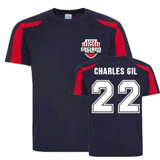 Charles Gil New England Sports Training Jersey (Navy)