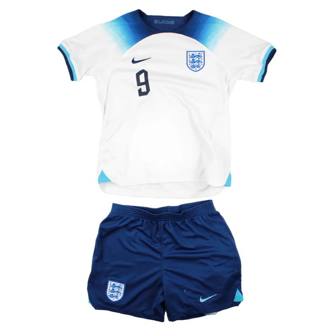 England 2022-2023 Home Mini Kit (XLB) #9 (Very Good)