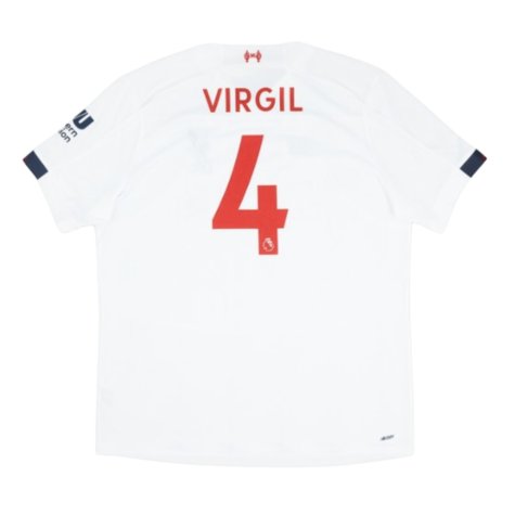 Liverpool 2019-20 Away Shirt (Virgil 4) (S) (Very Good)