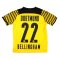 Borussia Dortmund 2021-22 Home Shirt (11-12y) Bellingham #22 (Excellent)