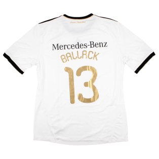 Germany 2010-11 Home Shirt (XL) Ballack #13 (Good)