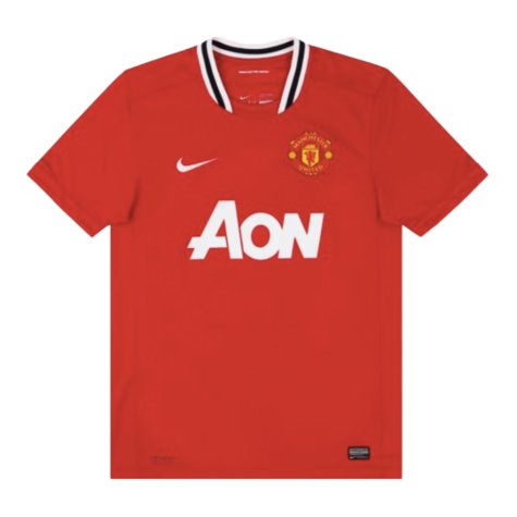 Manchester United 2011-12 Home Shirt (2XL) (Very Good)