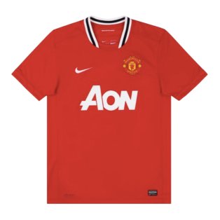 Manchester United 2011-12 Home Shirt (XL) (Very Good)