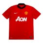 Manchester United 2013-14 Home Shirt (M) (Very Good)