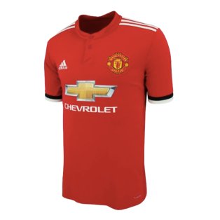 Manchester United 2017-18 Home Shirt (XLB) (Very Good)