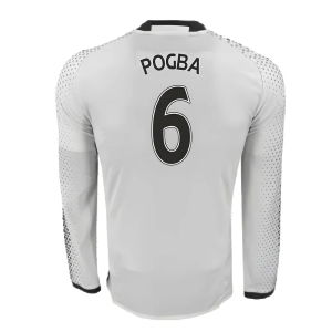 Manchester United 2016-17 Long Sleeve Third Shirt (SB) Pogba #6 (BNWT)