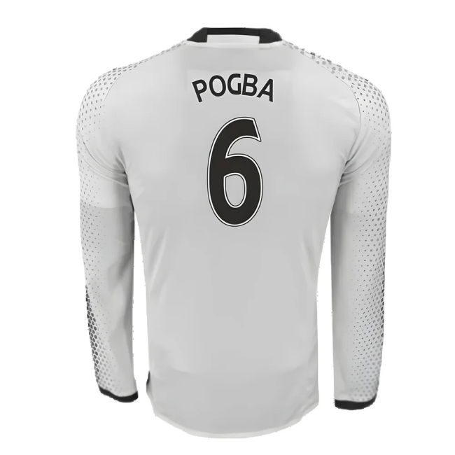 Manchester United 2016-17 Long Sleeve Third Shirt (SB) Pogba #6 (BNWT)