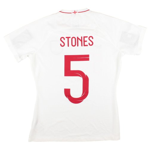 England 2018-19 Home Shirt (Womens M) Stones #5 (Excellent)